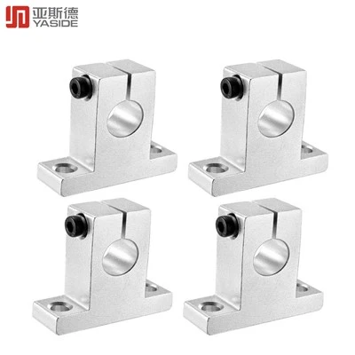 CNC 알루미늄 선형 샤프트 지지 부품
