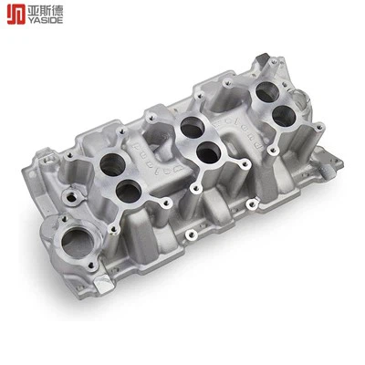 자동차 항공우주 펌프용 철 주조 CNC 매니폴드